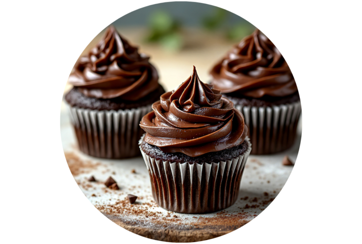 Cupcake chocolat et praliné