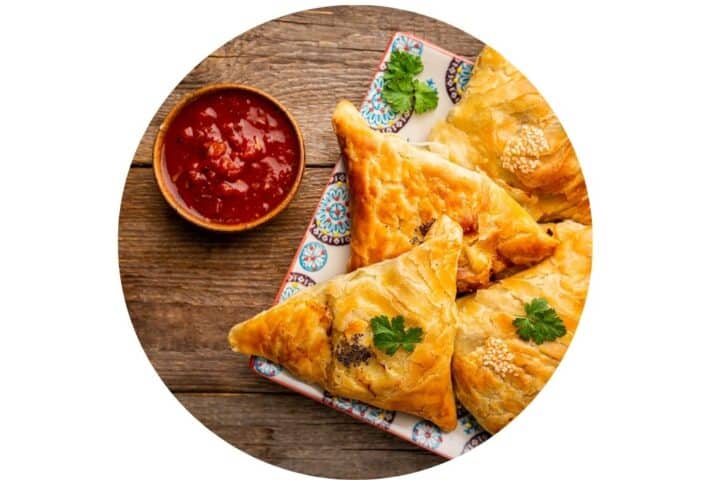 Samoussas sauce thai